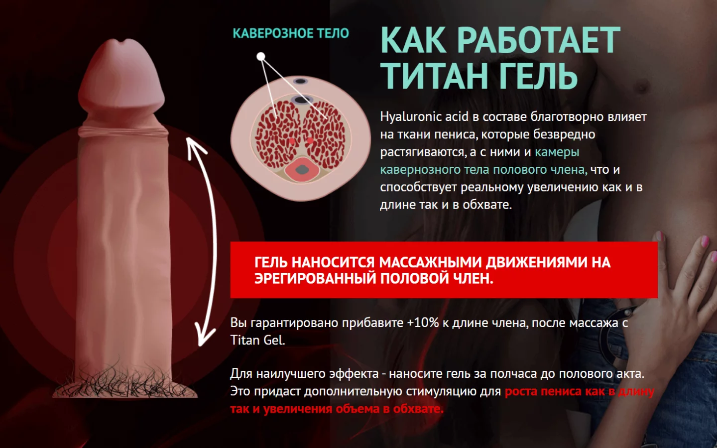 Как правильно наносить титан гель